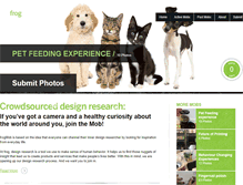 Tablet Screenshot of frogmob.frogdesign.com